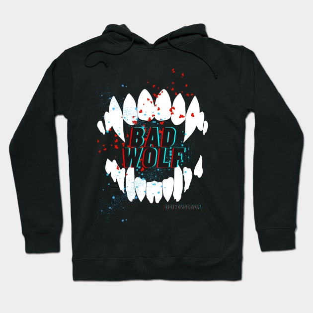 Bad Wolf BibikovDesign Hoodie by BibikovDesign